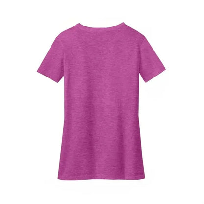 District Women's Perfect Blend CVC V-Neck Tee.