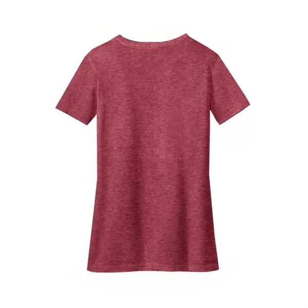 District Women's Perfect Blend CVC V-Neck Tee.