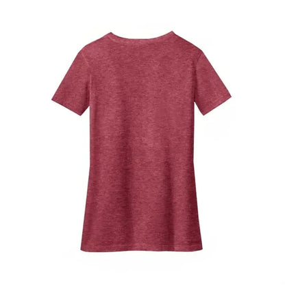 District Women's Perfect Blend CVC V-Neck Tee.