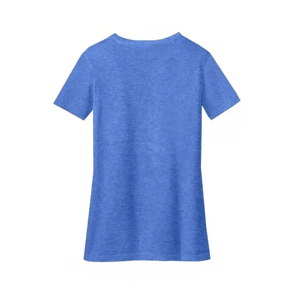 District Women's Perfect Blend CVC V-Neck Tee.