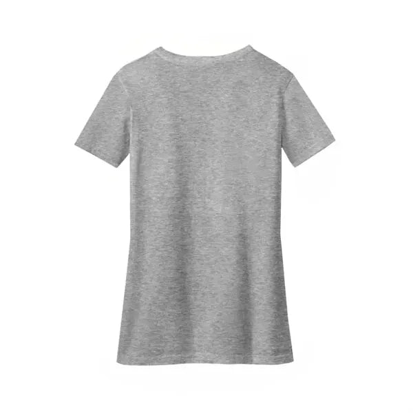 District Women's Perfect Blend CVC V-Neck Tee.