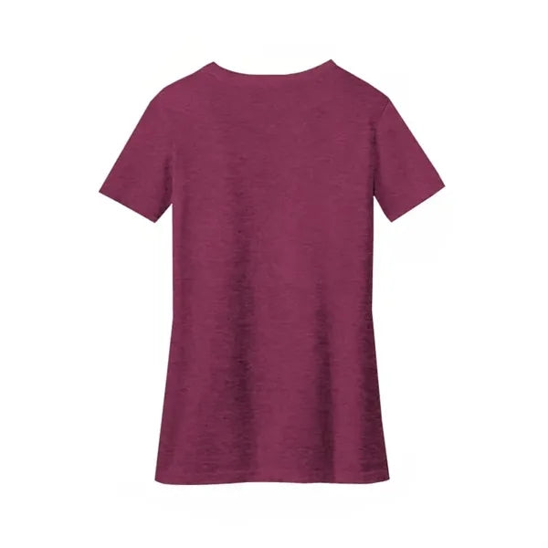 District Women's Perfect Blend CVC V-Neck Tee.