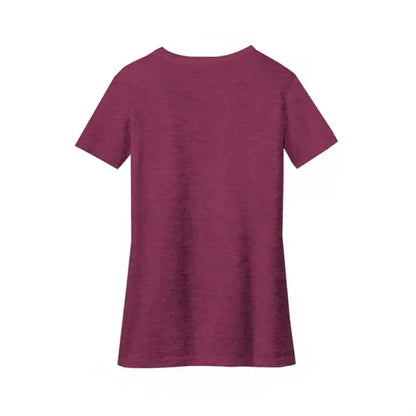 District Women's Perfect Blend CVC V-Neck Tee.