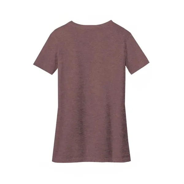 District Women's Perfect Blend CVC V-Neck Tee.