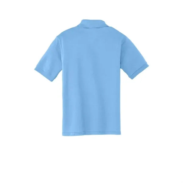 Port & Company Youth Core Blend Jersey Knit Polo.