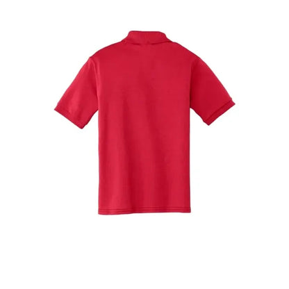 Port & Company Youth Core Blend Jersey Knit Polo.