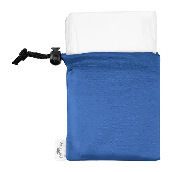 PE Poncho With rPET Pouch