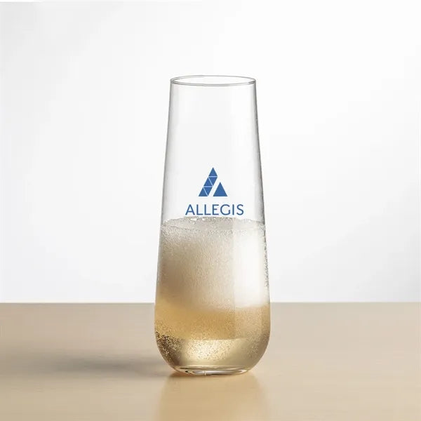 Cannes Stemless Flute - Imprinted