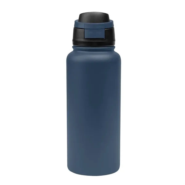 32 Oz. Full Laser Pop Sip Recycled Stainless Steel Bottle