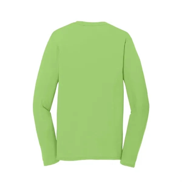 Port & Company Long Sleeve Performance Blend Tee.