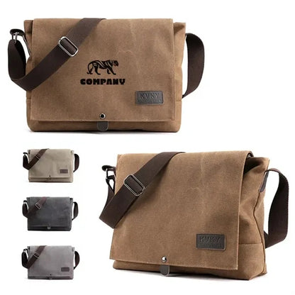 Canvas Messenger Bag For Men