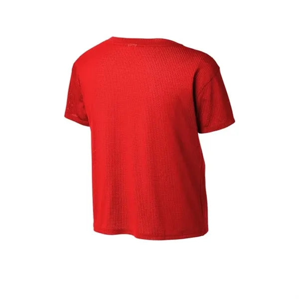 Sport-Tek Women's PosiCharge Draft Crop Tee.