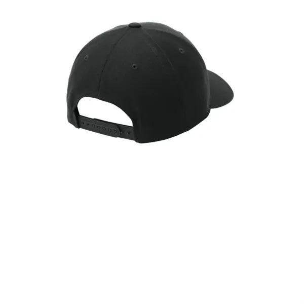 Sport-Tek YP Classics Curve Bill Snapback Cap.