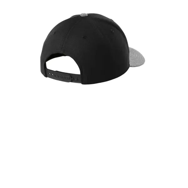 Sport-Tek YP Classics Curve Bill Snapback Cap.
