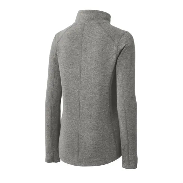 Port Authority Women's Heather Microfleece Full-Zip Jacket.