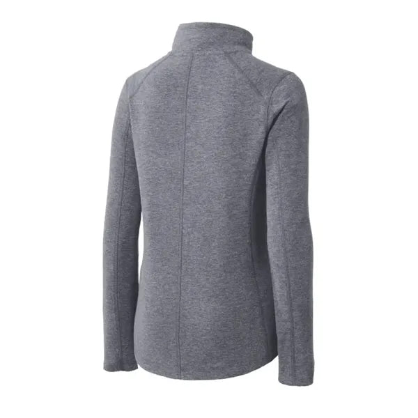 Port Authority Women's Heather Microfleece Full-Zip Jacket.