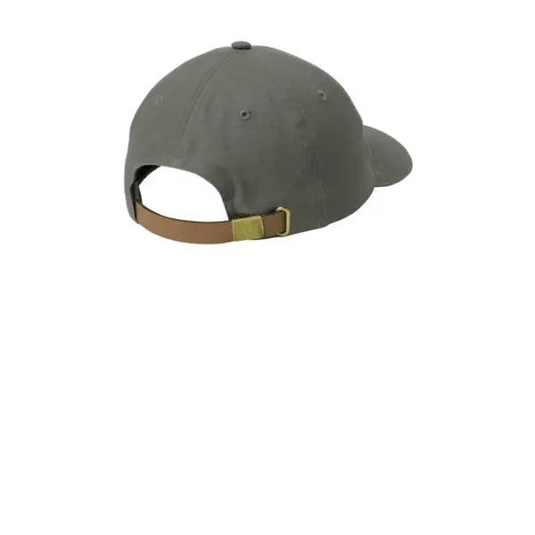 Port Authority Leather Strap Cap