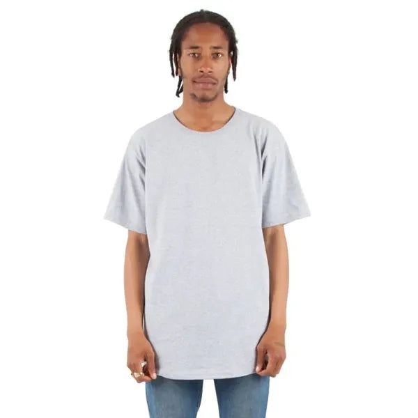 Shaka Wear Adult Curved Hem Long T-Shirt