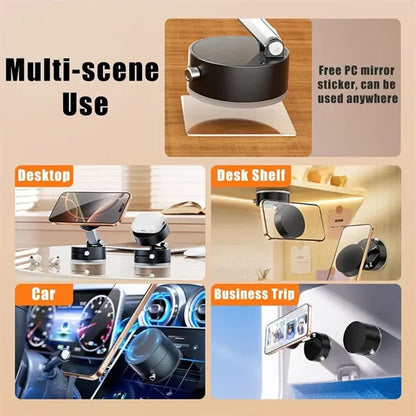 Vacuum Magnetic Suction Phone Holder
