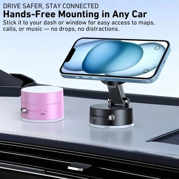 Vacuum Magnetic Suction Phone Holder