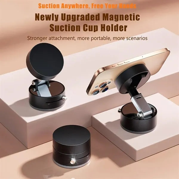Vacuum Magnetic Suction Phone Holder