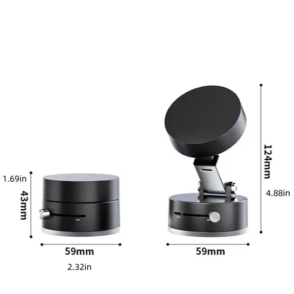 Vacuum Magnetic Suction Phone Holder
