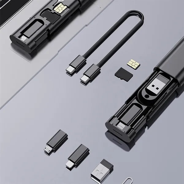 5 in 1 60W Multifunctional Fast Charging Data Cable Set
