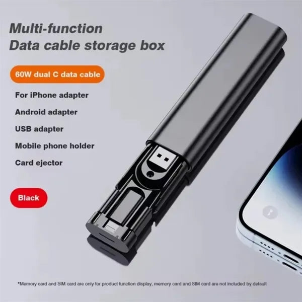 5 in 1 60W Multifunctional Fast Charging Data Cable Set