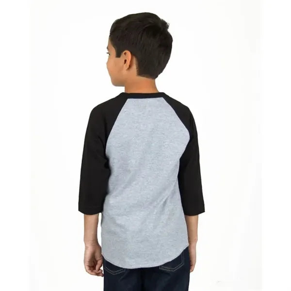 Shaka Wear Youth Three-Quarter Sleeve Raglan