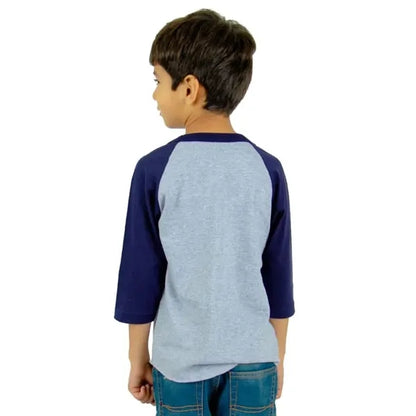 Shaka Wear Youth Three-Quarter Sleeve Raglan