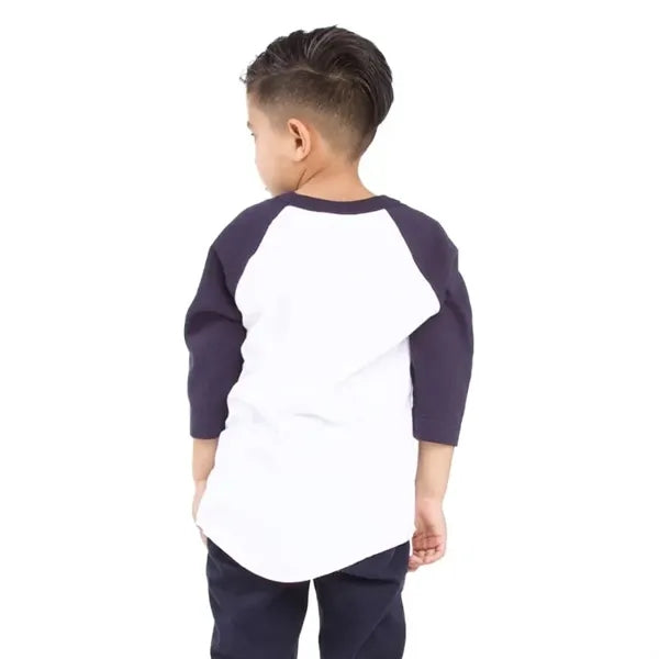 Shaka Wear Youth Three-Quarter Sleeve Raglan