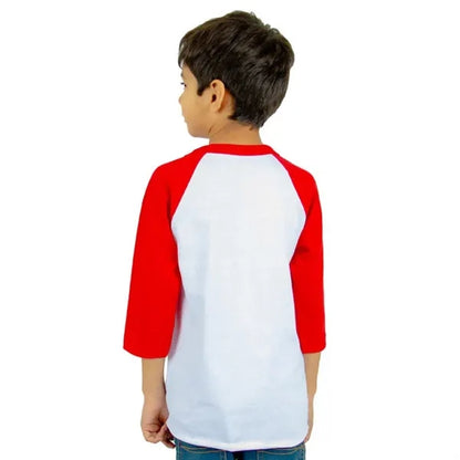 Shaka Wear Youth Three-Quarter Sleeve Raglan