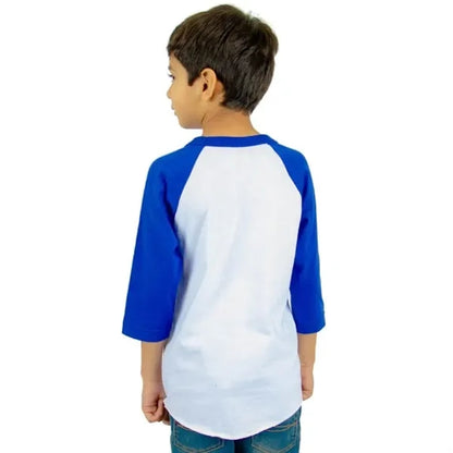 Shaka Wear Youth Three-Quarter Sleeve Raglan