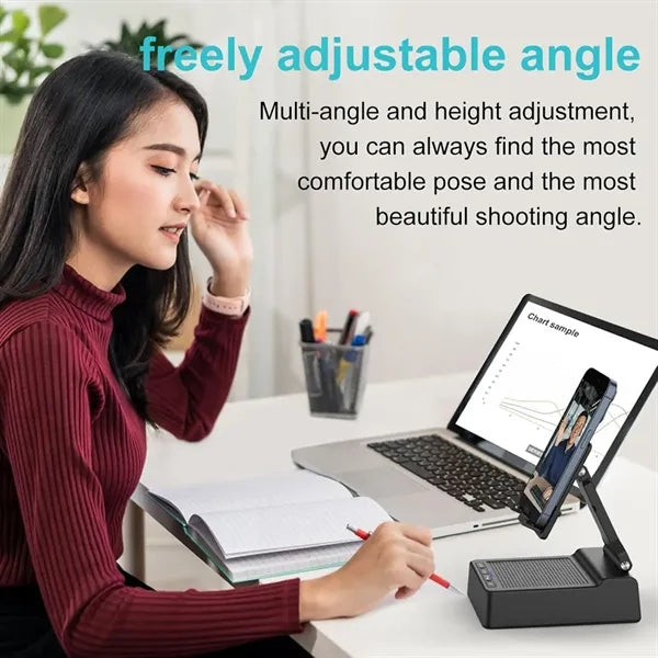 Wireless Bluetooth Speaker Phone Holder