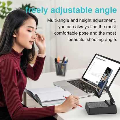 Wireless Bluetooth Speaker Phone Holder
