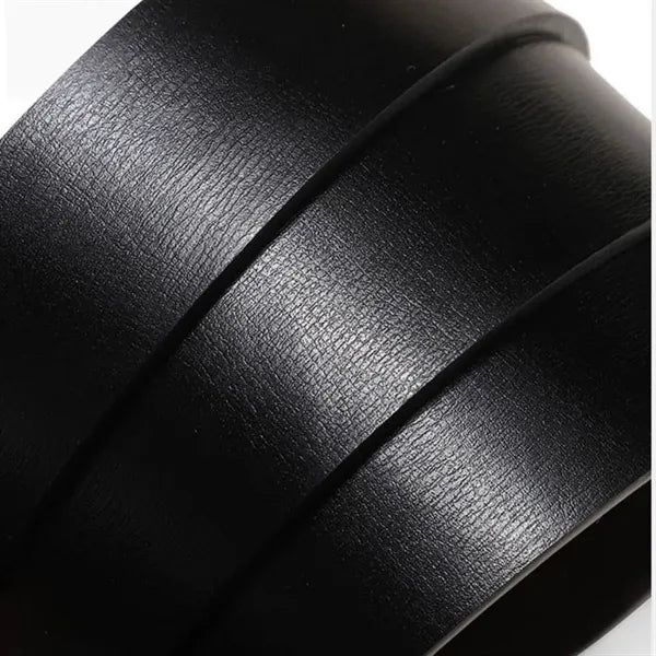 Mens Automatic PU Ratchet Dress Belt