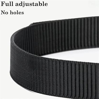 Mens Canvas Tactical Ratchet Belt