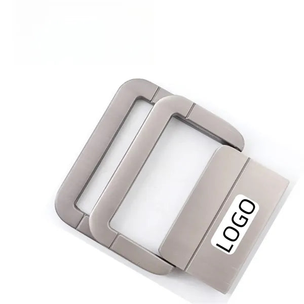 Adjustable Nylon Belt With Double Ring Buckle