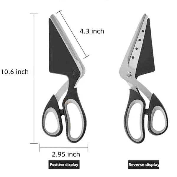 Pizza Cutter with Shovel