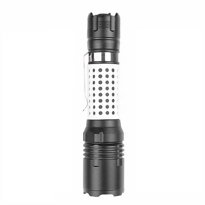 Multi-Function Zoom LED Flashlight - Compact & Rechargeable