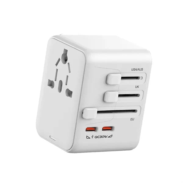 Universal GaN Fast Charging Travel Adapter-Worldwide Use