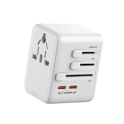 Universal GaN Fast Charging Travel Adapter-Worldwide Use