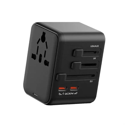Universal GaN Fast Charging Travel Adapter-Worldwide Use