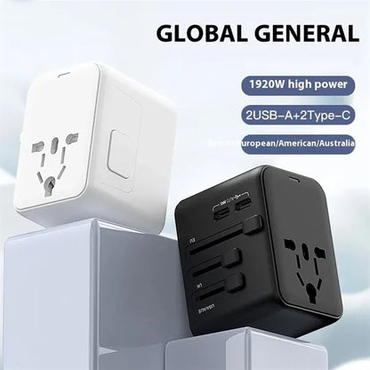 Universal GaN Fast Charging Travel Adapter-Worldwide Use