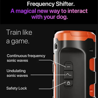 Ultrasonic Dog Trainer - Bark Control with LED Light