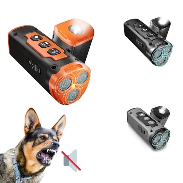 Ultrasonic Dog Trainer - Bark Control with LED Light