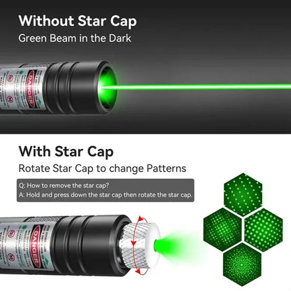 USB Laser Pointer - Rechargeable Long Range Beam