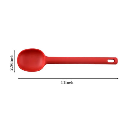 Kitchen Silicone Mixing Spoon - Heat-Resistant & BPA-Free