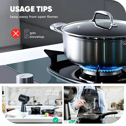 Mini Portable Range Hood - High Suction & Air Purification