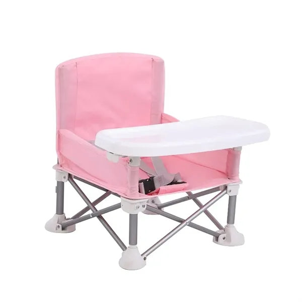 Portable Foldable Toddler Feeding Chair - Safe for Travel
